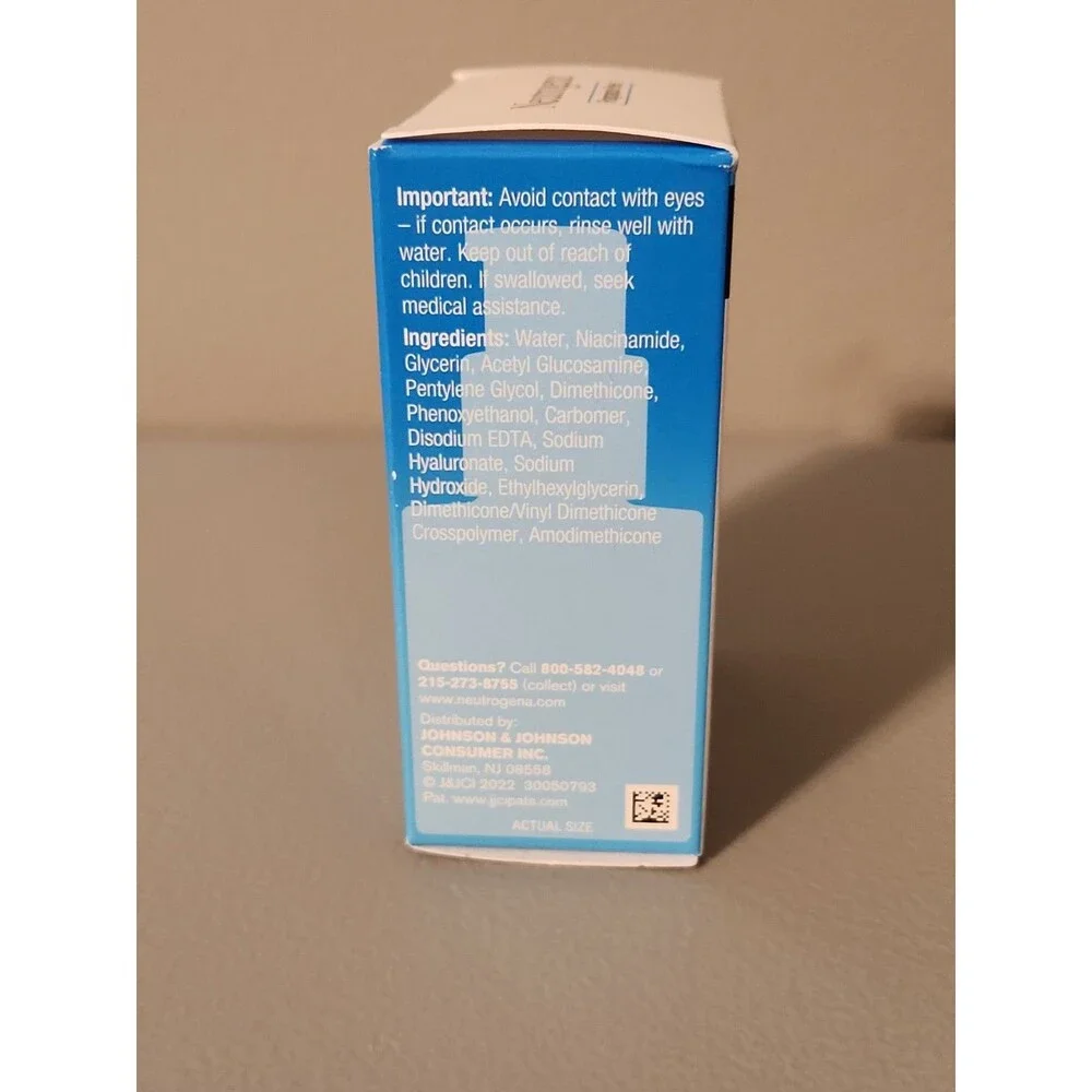 Neutrogena Hydro Boost Niacinamide Serum - Fragrance Free 1.0 FL OZ ( 29 ml )